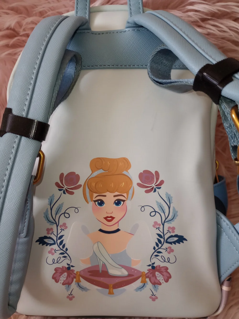 Loungefly Disney Cinderella Running Scene Mini Backpack